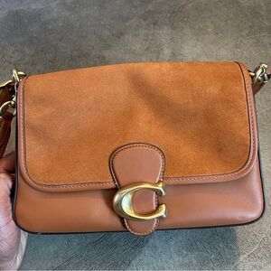 Coach Soft Suede Tabby